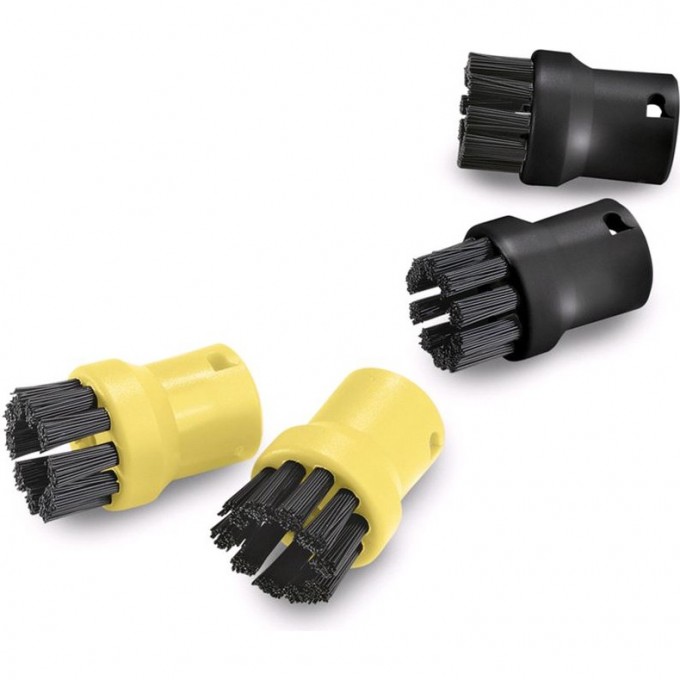 Комплект насадок KARCHER круглых щеток для пароочистителей SC, SI 2.863-264 Комплект насадок KARCHER круглых щеток для пароочистителей SC, SI 2.863-264